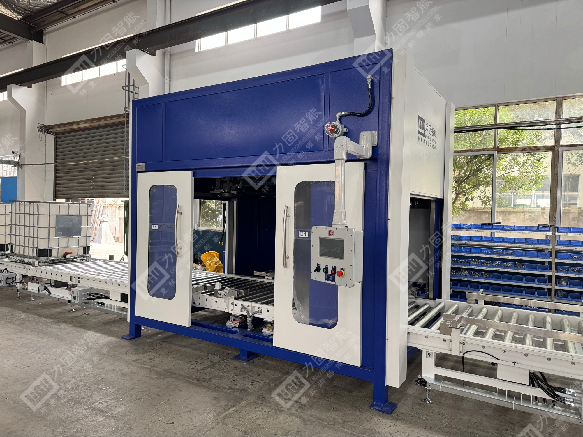 力固智能 | ADF-1200L4A自动灌装机顺利运往客户现场